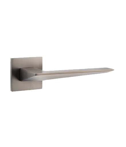 Ручки стандарт Ручка дверная Code Deco на квадратном основании H-30133-A-GRF 